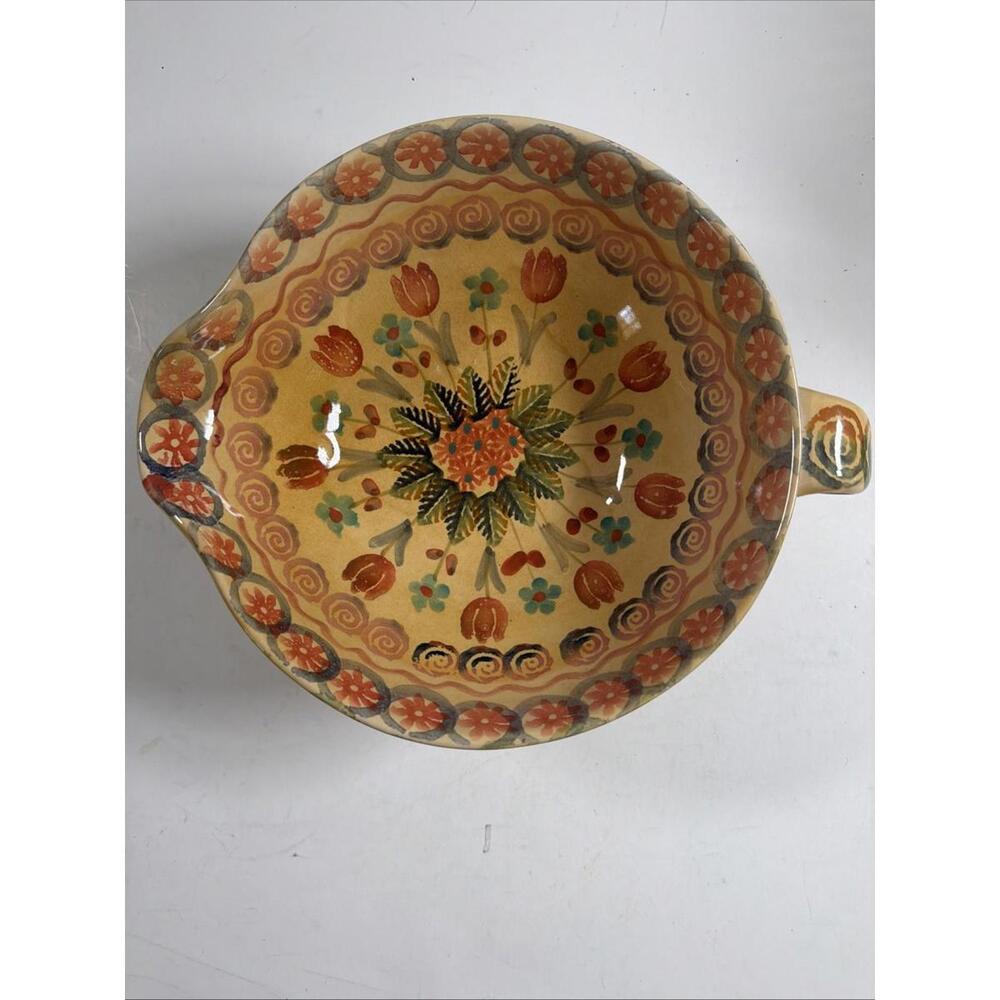 Italica Ars Hand-Painted Gravy/Sauce Bowl Pitcher with handle Made In Italy